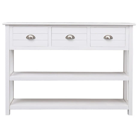 Sideboard 108X30X76 Cm Solid Paulownia Wood