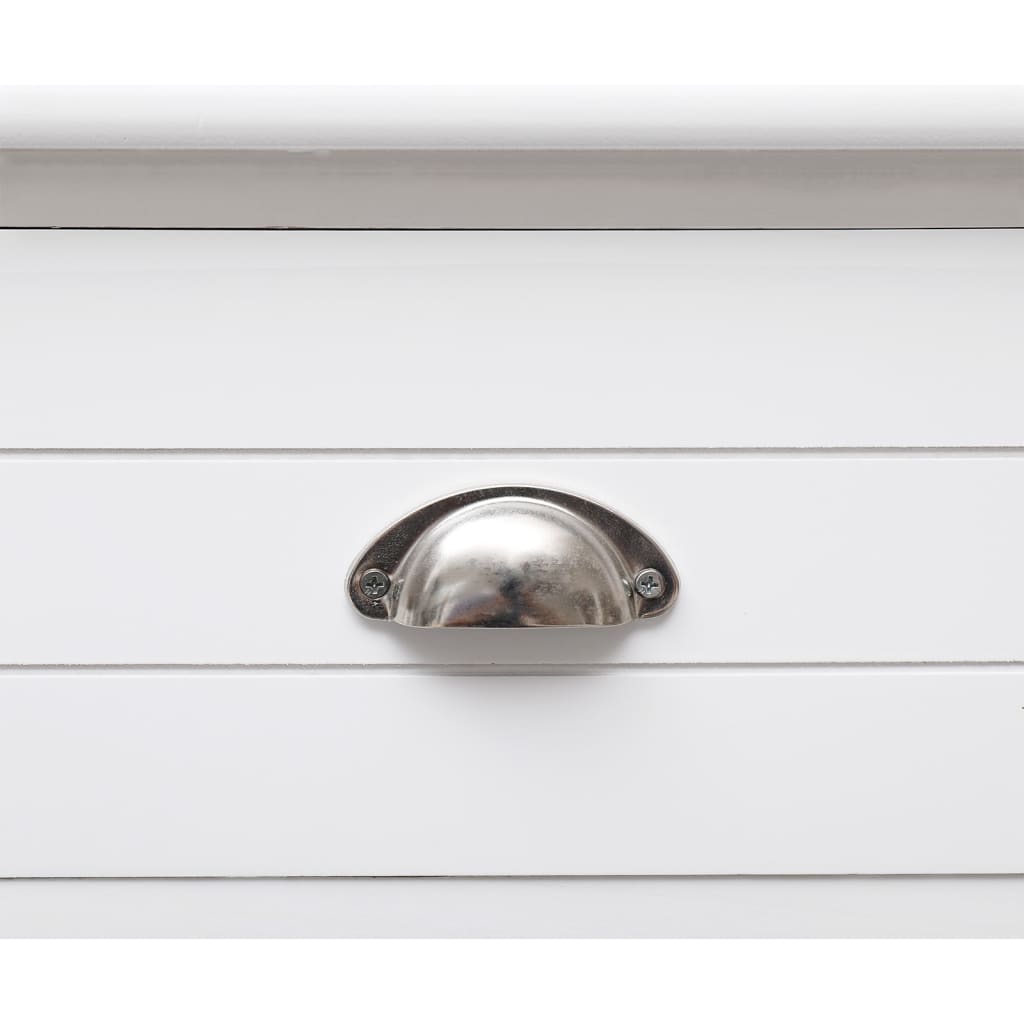 Sideboard 108X30X76 Cm Solid Paulownia Wood