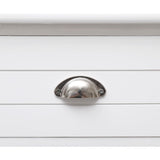 Sideboard 108X30X76 Cm Solid Paulownia Wood