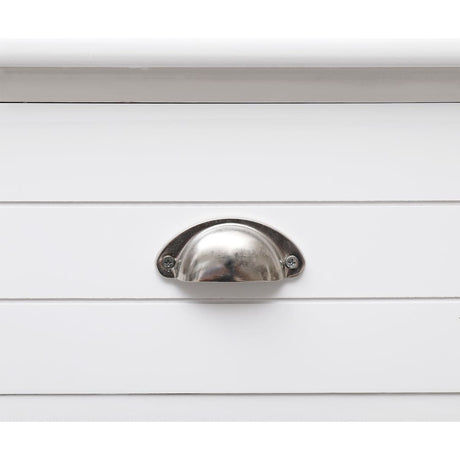 Sideboard 108X30X76 Cm Solid Paulownia Wood