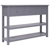 Sideboard 108X30X76 Cm Solid Wood Paulownia