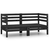 Garden Footstool Solid Pinewood