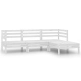 3 Piece Garden Lounge Set Solid Pinewood