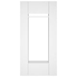 Hallway Cabinets 2 Pcs White Engineered Wood