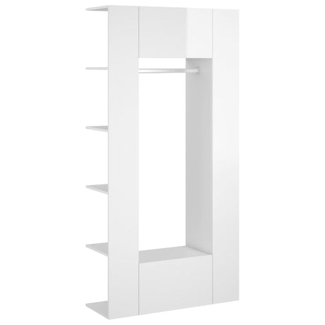 Hallway Cabinets 2 Pcs Engineered Wood
