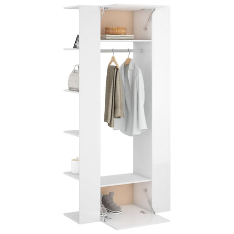 Hallway Cabinets 2 Pcs Engineered Wood