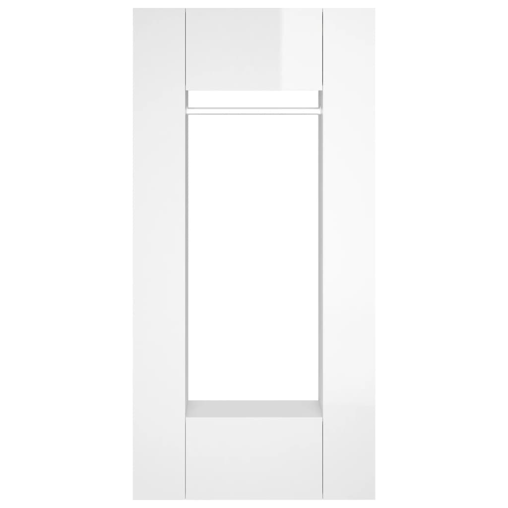 Hallway Cabinets 2 Pcs Engineered Wood