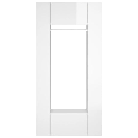 Hallway Cabinets 2 Pcs Engineered Wood