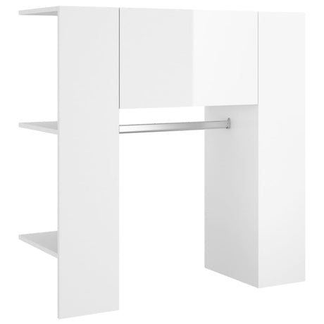 Hallway Cabinets 2 Pcs Engineered Wood