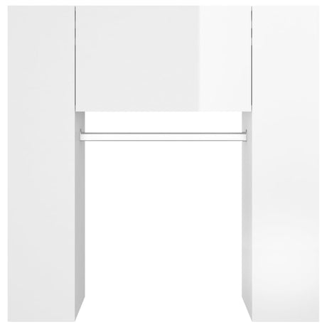 Hallway Cabinets 2 Pcs Engineered Wood
