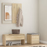 Hallway Furniture Set Engineered Wood