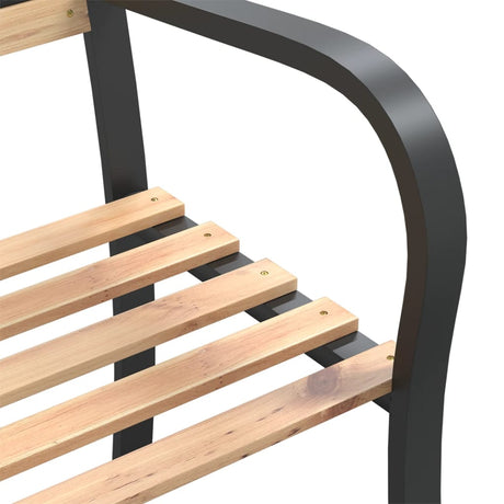 Twin Garden Bench 238 Cm Chinese Fir Wood