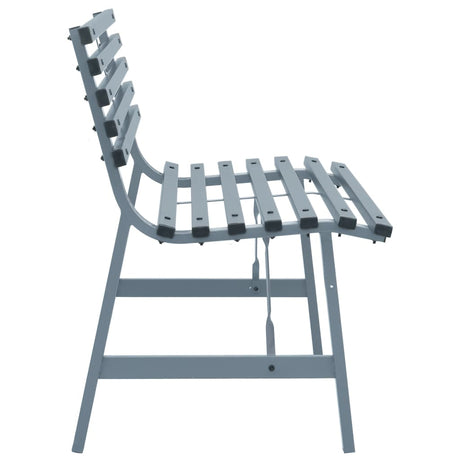 Garden Bench 110 Cm Steel