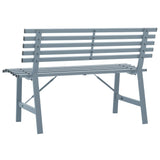 Garden Bench 110 Cm Steel