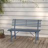 Garden Bench 110 Cm Steel