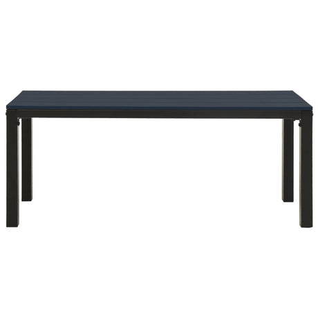 Garden Bench 110 Cm Steel And Wpc