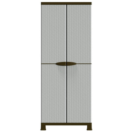 Plastic Cabinet Rattan Design
