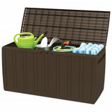 Cushion Box Brown 117X45.5X57.5 Cm 270 L