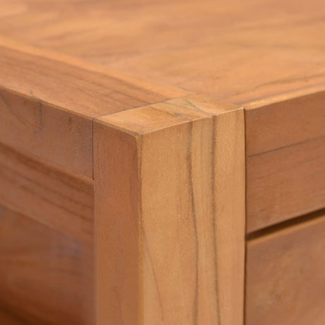 Tv Cabinet 120X40X45 Cm Solid Wood Teak