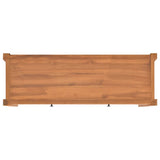 Tv Cabinet With Drawers 120X40X45 Cm Solid Wood Teak