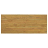 Wall-mounted Bathroom Cabinet 110x45x30 cm Solid Wood Teak