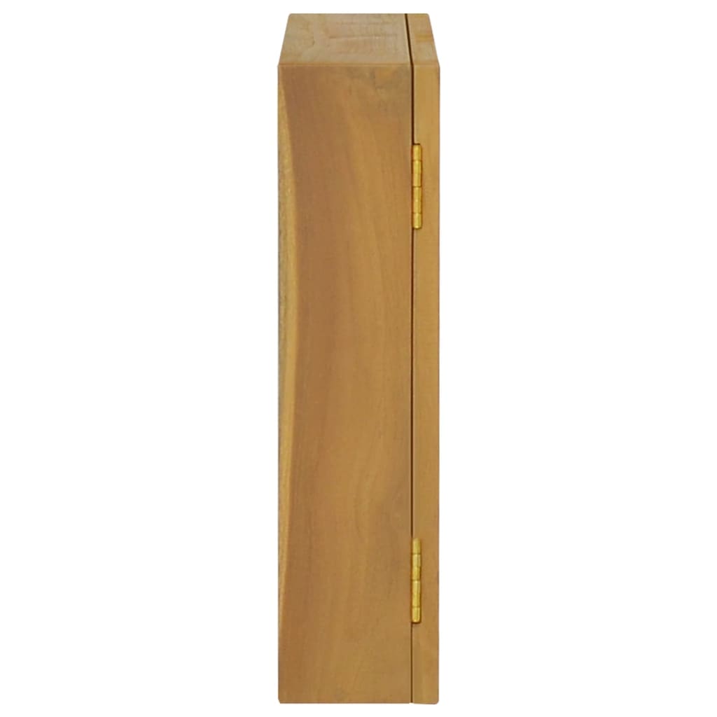 Mirror Cabinet 60X10X40 Cm Solid Wood Teak