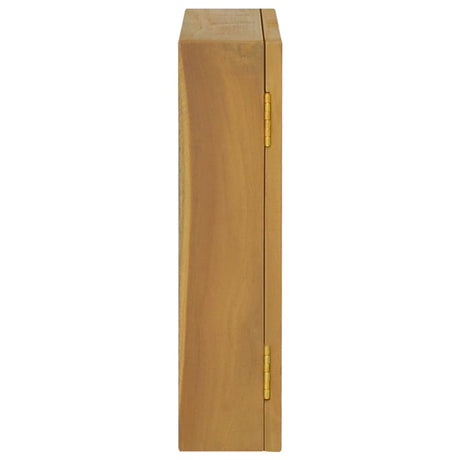 Mirror Cabinet 60X10X40 Cm Solid Wood Teak