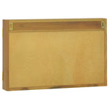 Mirror Cabinet 60X10X40 Cm Solid Wood Teak