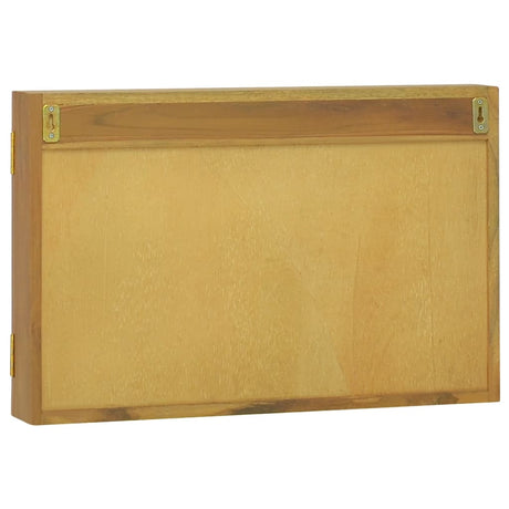 Mirror Cabinet 60X10X40 Cm Solid Wood Teak