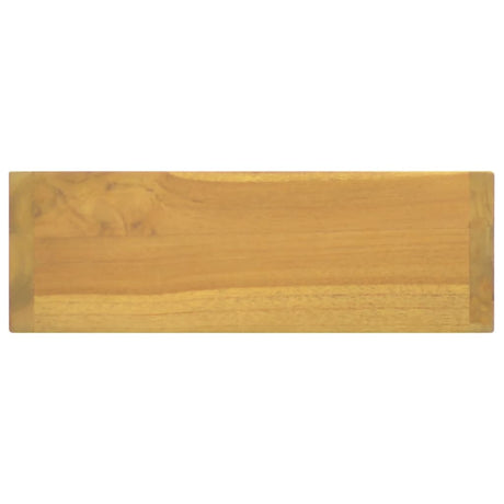 Mirror Cabinet 30X10X40 Cm Solid Wood Teak