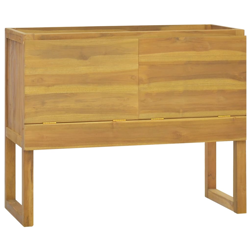 Bathroom Cabinet Solid Wood Teak