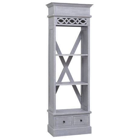Highboard Solid Mahogany Wood