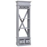 Highboard Solid Mahogany Wood