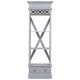 Highboard Solid Mahogany Wood