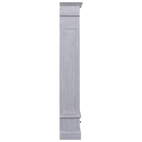 Highboard Solid Mahogany Wood