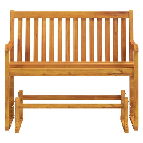 Garden Swing Bench 110 Cm Solid Acacia Wood