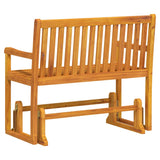 Garden Swing Bench 110 Cm Solid Acacia Wood