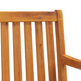 Garden Swing Bench 110 Cm Solid Acacia Wood
