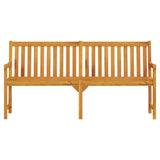 Garden Bench 180 Cm Solid Acacia Wood