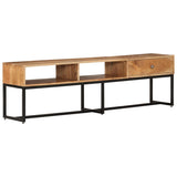 Tv Cabinet 160X30X45 Cm Solid Wood Acacia