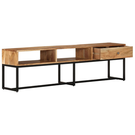 Tv Cabinet 160X30X45 Cm Solid Wood Acacia