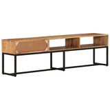 Tv Cabinet 160X30X45 Cm Solid Wood Acacia