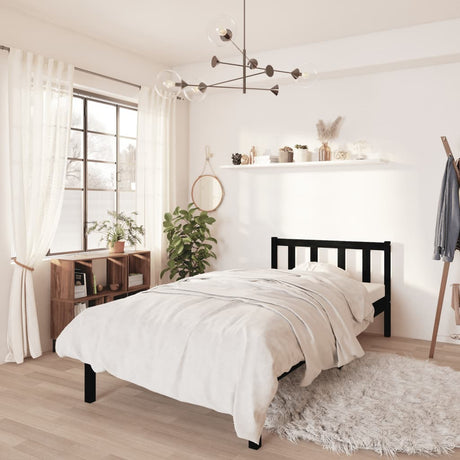 810076  Bed Frame Without Mattress Solid Wood