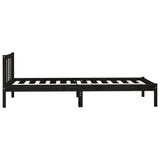 810076  Bed Frame Without Mattress Solid Wood
