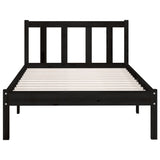 810076  Bed Frame Without Mattress Solid Wood