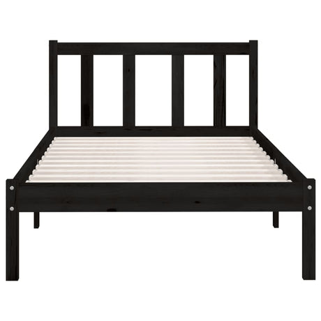 810076  Bed Frame Without Mattress Solid Wood