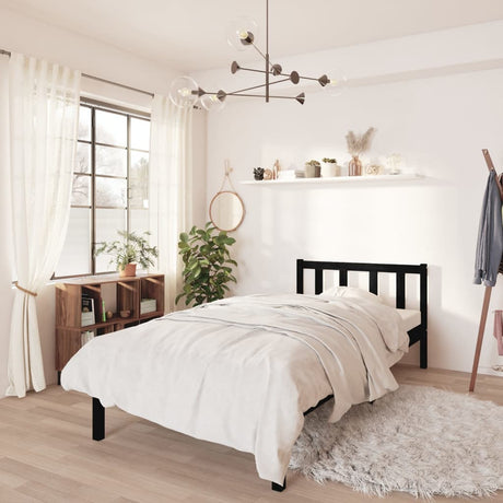 810076  Bed Frame Without Mattress Solid Wood
