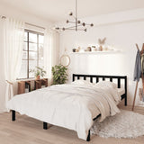 810076  Bed Frame Without Mattress Solid Wood