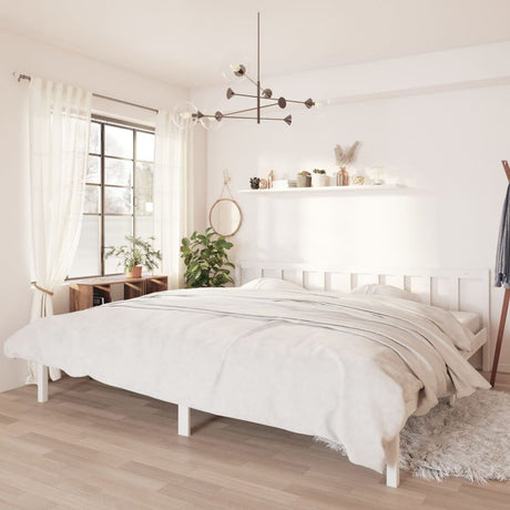 810076  Bed Frame Without Mattress Solid Wood