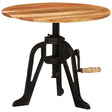 Side Table 60X(46-63) Cm And Cast Iron